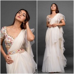 Ready to wear party wear lehenga saree